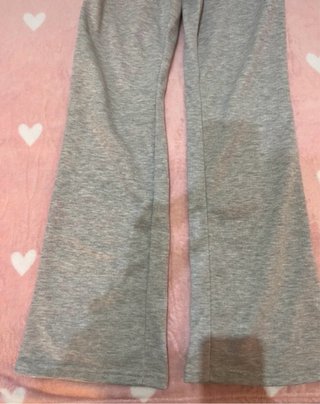 Pantalon legging acampanado gris Shein xs 34 nuevo