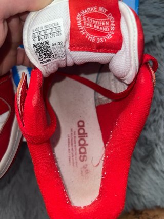 Adidas Forum Low Rojas y Blancas