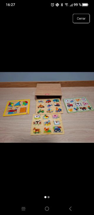 Puzzles de madera para bebé