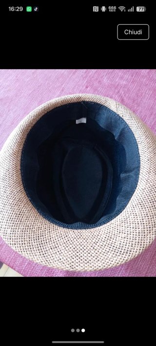 Cappello taglia 57
