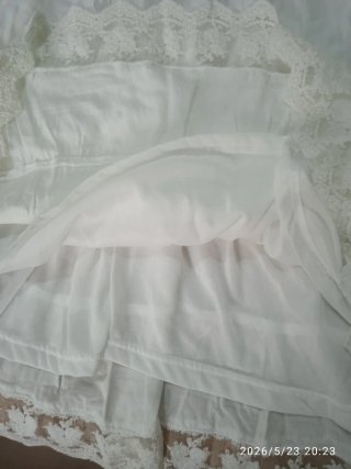 Vestido blanco bordado