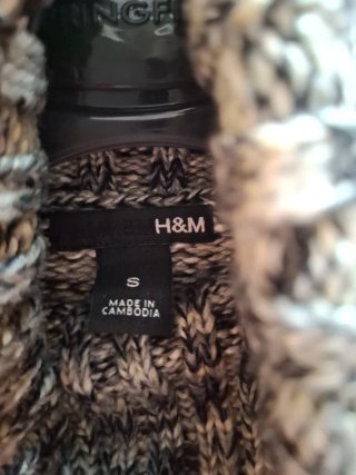 Jersey H&M cuello alto mujer T. S