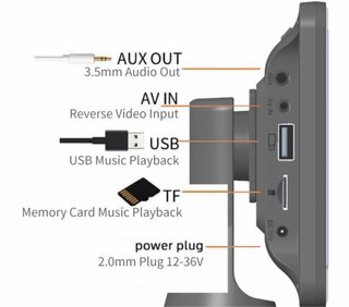 Pantalla 7” CarPlay y Android Auto