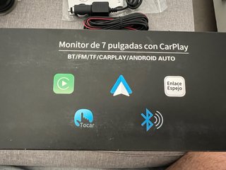 Pantalla 7” CarPlay y Android Auto