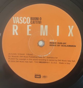 Vasco Rossi - Buoni O Cattivi Remix 12" Vinile