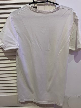 Camiseta básica blanca manga corta Primark xs