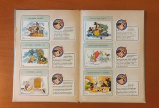 Álbum de 228 cromos Disney 108 Secretos.