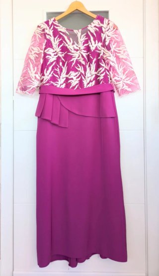 Talla 44 - Vestido largo fiesta (madrina)