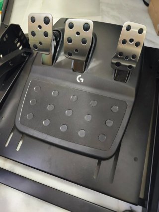 Volante Logitech G923+palanca de cambios+soporte+