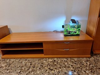 Mueble de salón madera maciza