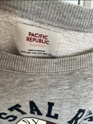 Sudadera Pull&Bear USA Talla XS