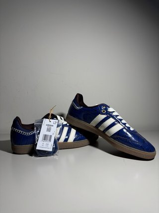 Adidas x Wales Bonner Samba Azul Exclusiva