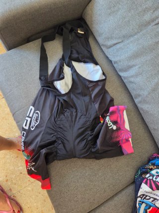 Maillot y culotte ciclismo chica comic