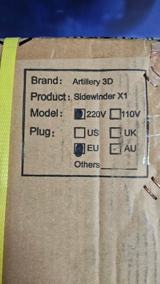 Impresora 3D Artillery SW-X1 Precintada