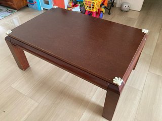 Mesa centro madera elevable
