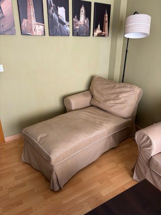 Sofá 3 plazas + chaise longue