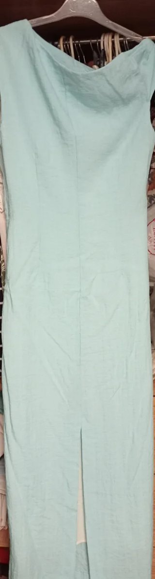 Vestido Zara Talla S(38-40) Turquesa