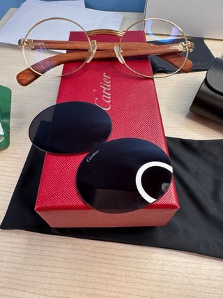 Gafas Cartier CT0464S Oro y Marrón