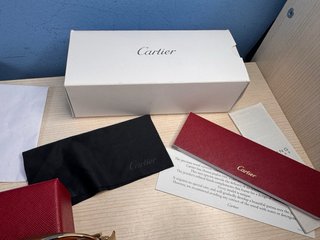 Gafas Cartier CT0464S Oro y Marrón