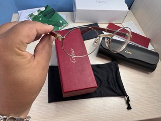 Gafas Cartier CT0464S Oro y Marrón