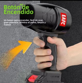 Soplador Inalámbrico Recargable (2 Baterías)