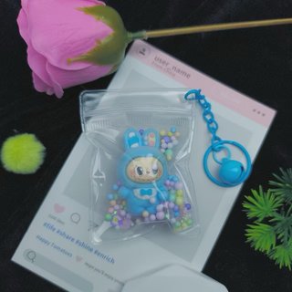 Llavero de Labubu en bolsita transparente NUEVO