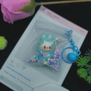 Llavero de Labubu en bolsita transparente NUEVO
