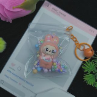 Llavero de Labubu en bolsita transparente NUEVO