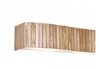 Aplique diseño madera fresno