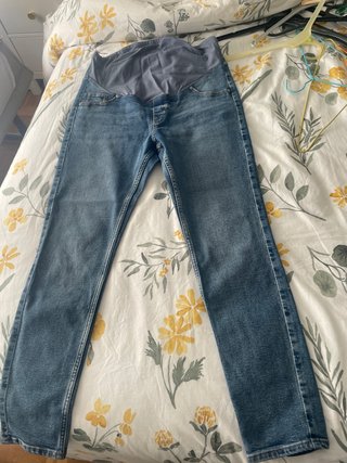 Pantalón premamá skinny azul H&M