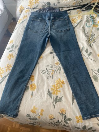 Pantalón premamá skinny azul H&M