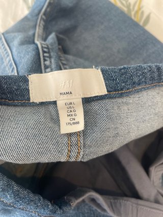 Pantalón premamá skinny azul H&M
