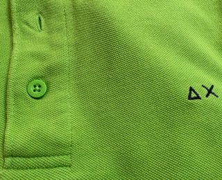 Sun68 Sun 68 Polo Maglia Maglietta Uomo Verde Tg M
