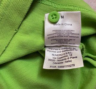 Sun68 Sun 68 Polo Maglia Maglietta Uomo Verde Tg M