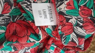 Gonna maxi floreale poliestere