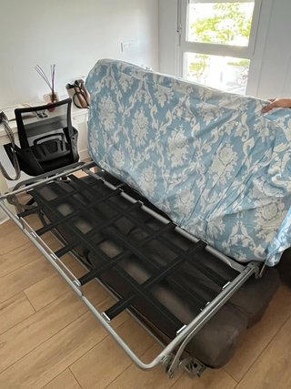 Sofá Cama Gris 2 Plazas (Cama 150)
