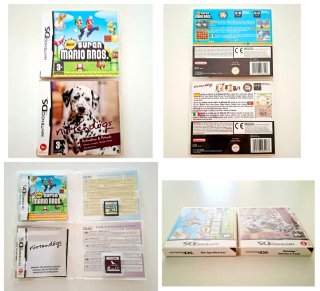 Nintendo DS Lite Negra Completa + 2 Juegos