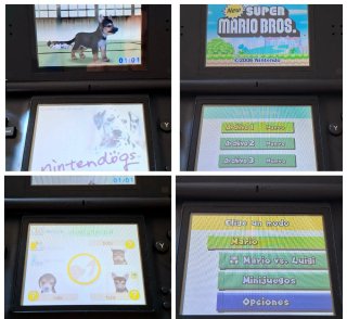 Nintendo DS Lite Negra Completa + 2 Juegos