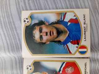 Panini 92-93: Blanc, Schmeichel, Bergkamp