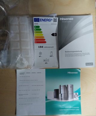 URGENTE Nevera Hisense RB390N4DWD Blanca