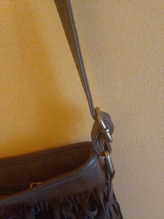 Bolso bandolera de flecos