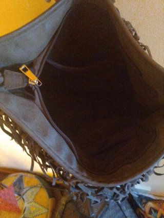 Bolso bandolera de flecos