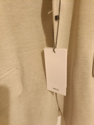 Chaqueta de hombre beige