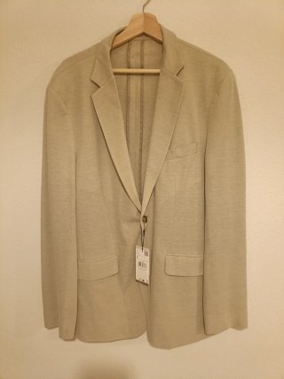 Chaqueta de hombre beige