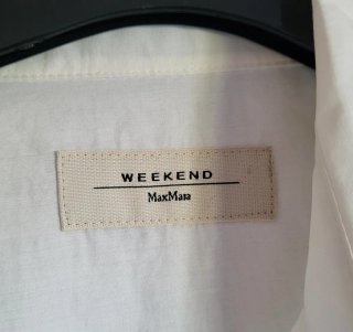 Weekend Max Mara Camicia Portafoglio Bianca