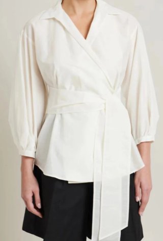Weekend Max Mara Camicia Portafoglio Bianca
