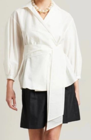 Weekend Max Mara Camicia Portafoglio Bianca