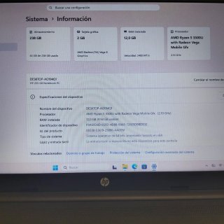 HP 255 G8 Portátil Gris