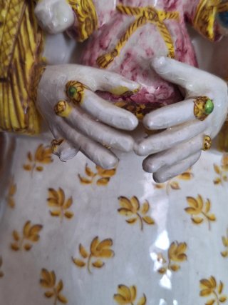 Virgen del Rocío Cerámica Triana