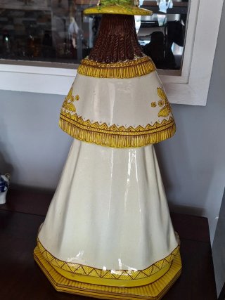 Virgen del Rocío Cerámica Triana